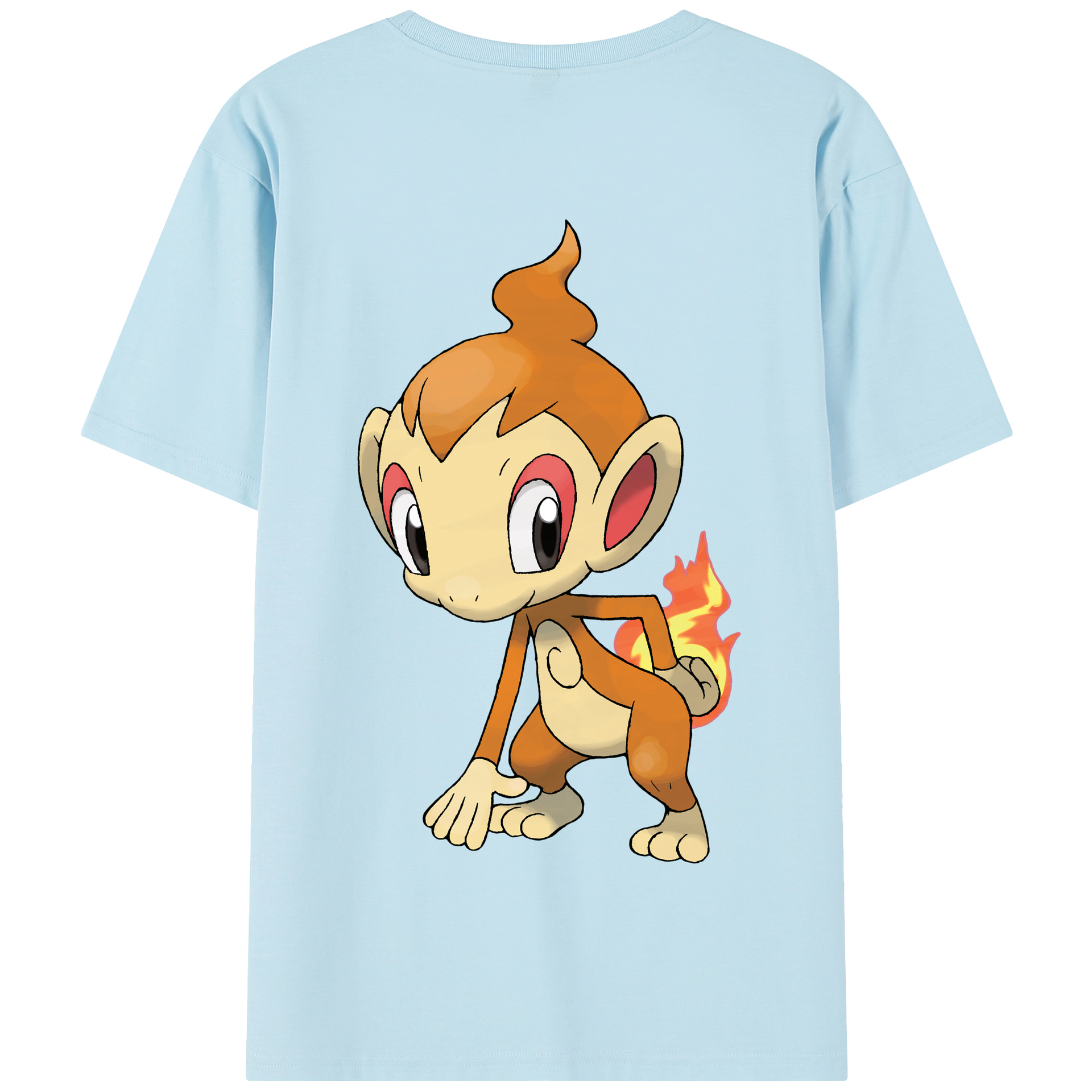 （画像用） ポケットモンスター Pokémon 綿100％半袖Tシャツ（背面プリント）